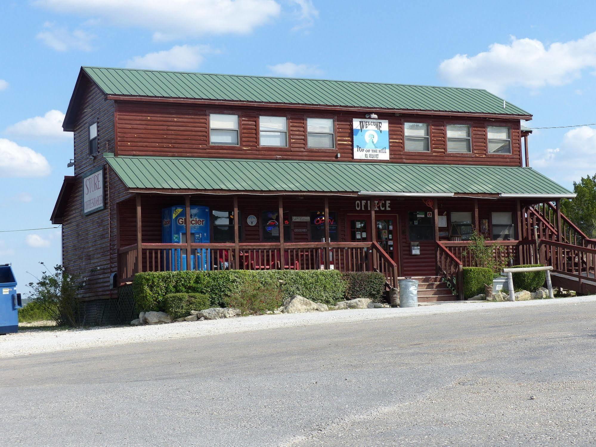 Top Of The Hill Rv Resort & Cabins Waring Exterior foto